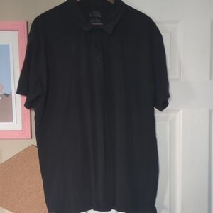Men's Black Polo Shirt